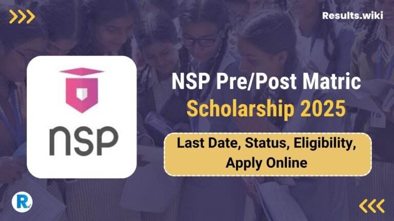 NSP Scholarship 2025 Online Application Form, Last Date, Eligibility and Benefits