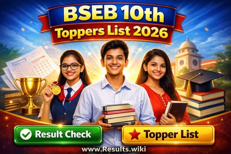 Bseb 10th topper list 2026 District wise