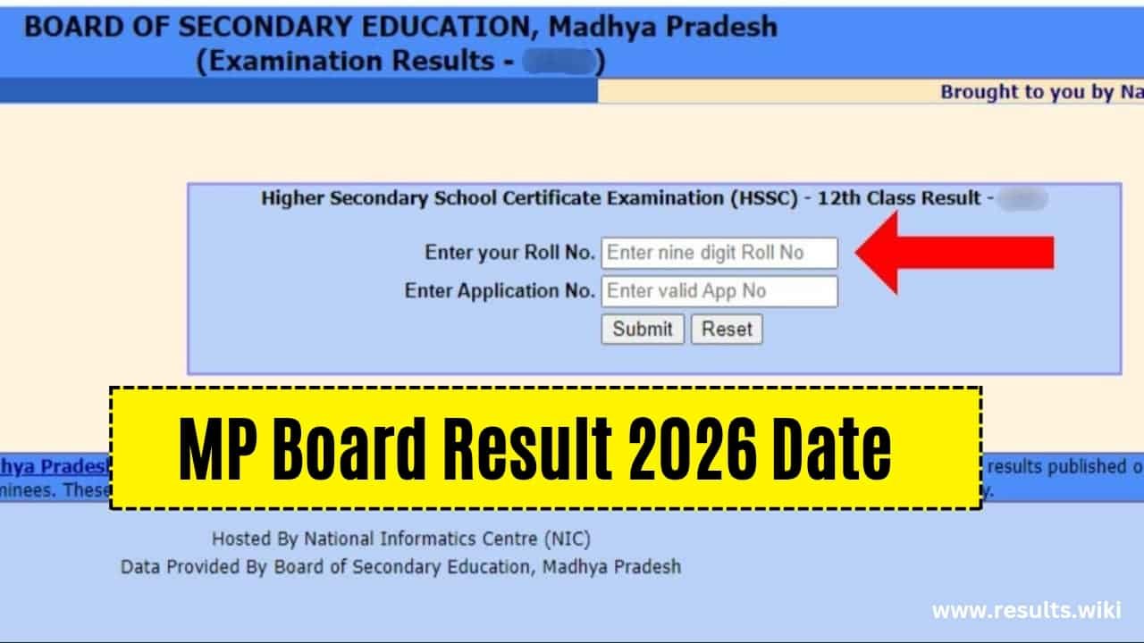 MP Board Result 2026