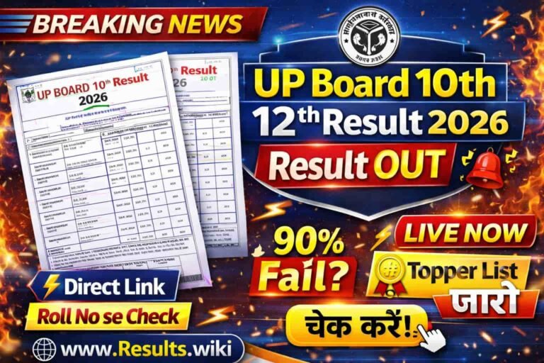 UP Board Result 2026 Date