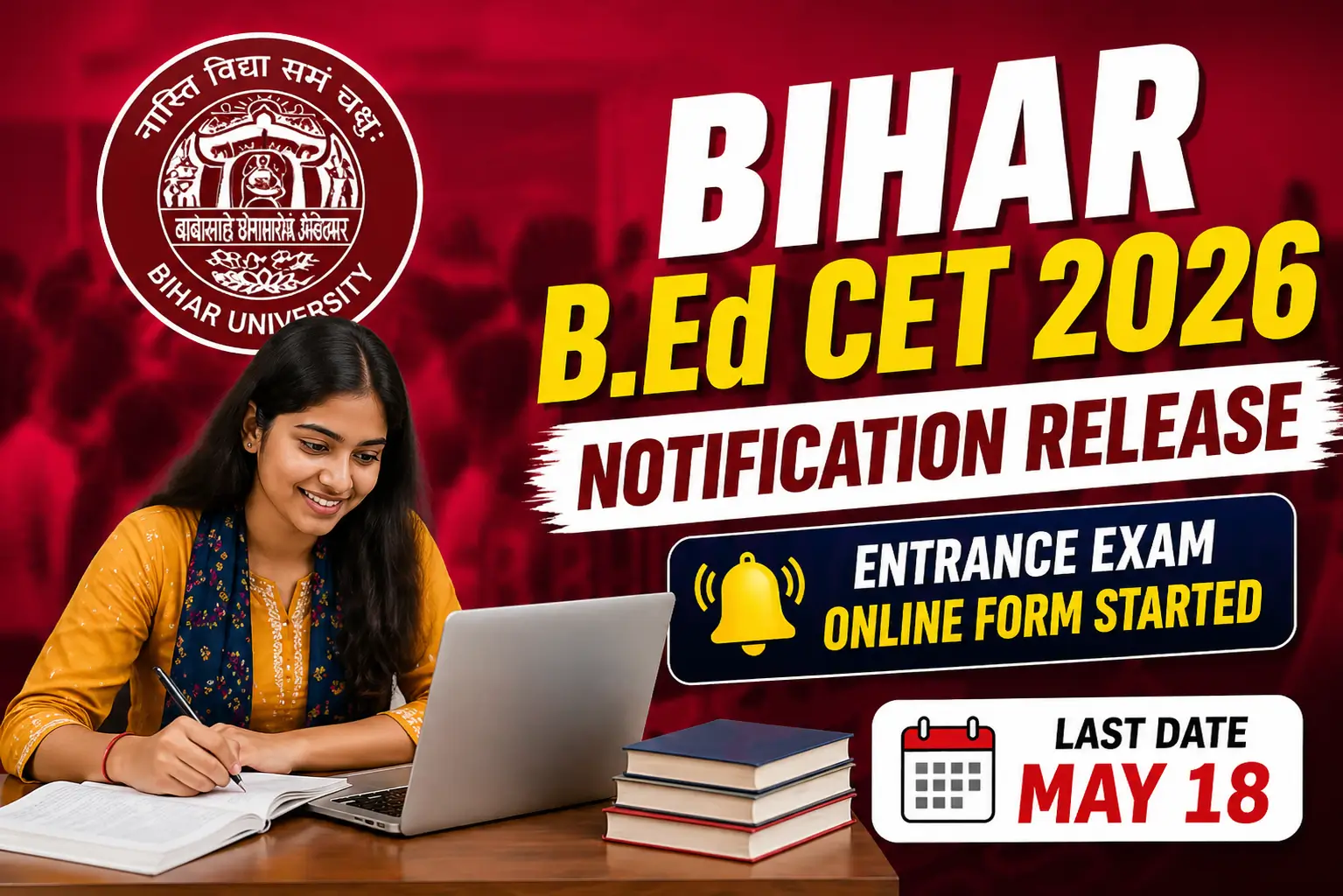 Bihar B.Ed CET 2026 notification 