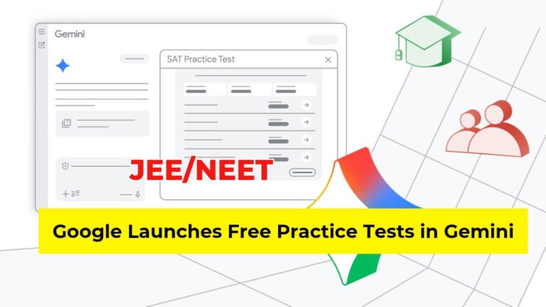 Google Launches Free Practice Tests in Gemini 1
