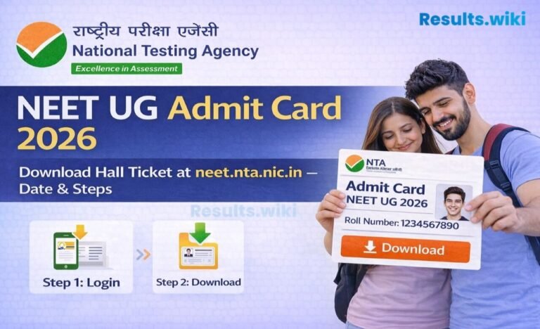NEET UG Answer Key 2026 – Download PDF and Raise Objections at neet.nta.nic.in