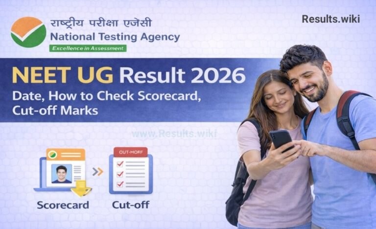 NEET UG Result 2026 – Check Scorecard, AIR and Cutoff Marks at neet.nta.nic.in