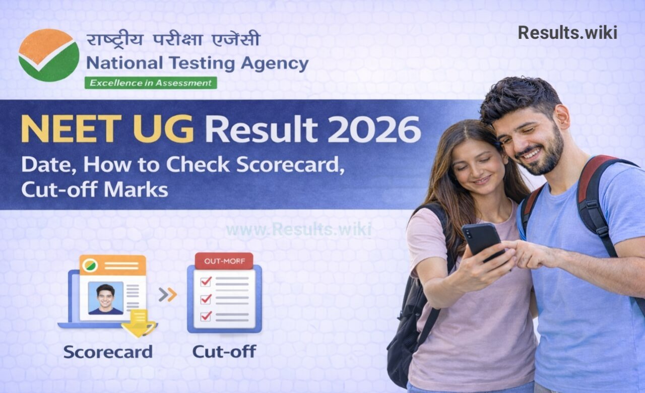 NEET UG Result 2026 – Check Scorecard, AIR and Cutoff Marks at neet.nta.nic.in