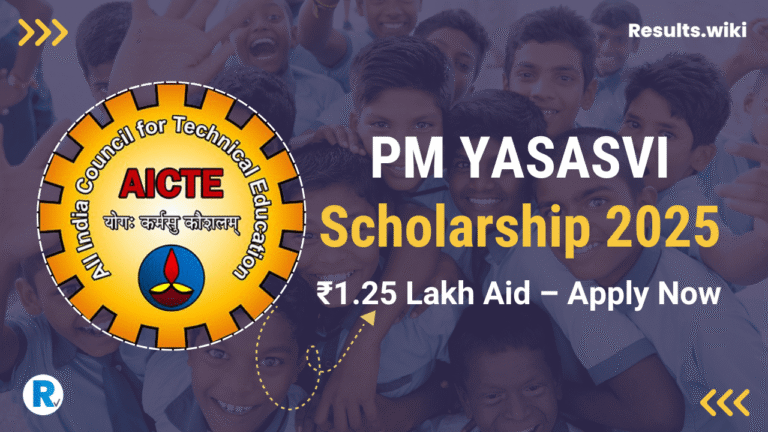 PM YASASVI Scholarship 2025 Apply Online, Eligibility, Amount